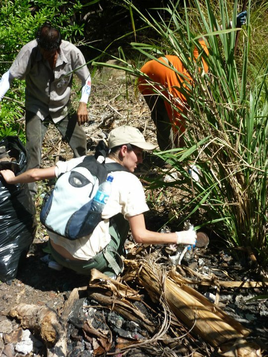 Supporting clean-up campaigns